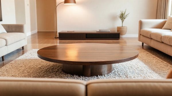 Les tendances incontournables pour concevoir des tables basses rondes
